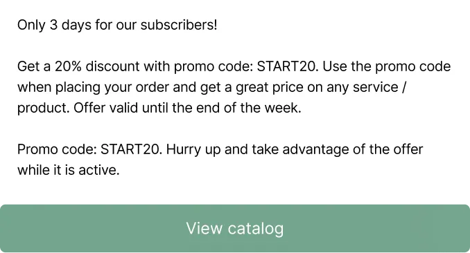 Telegram mailings