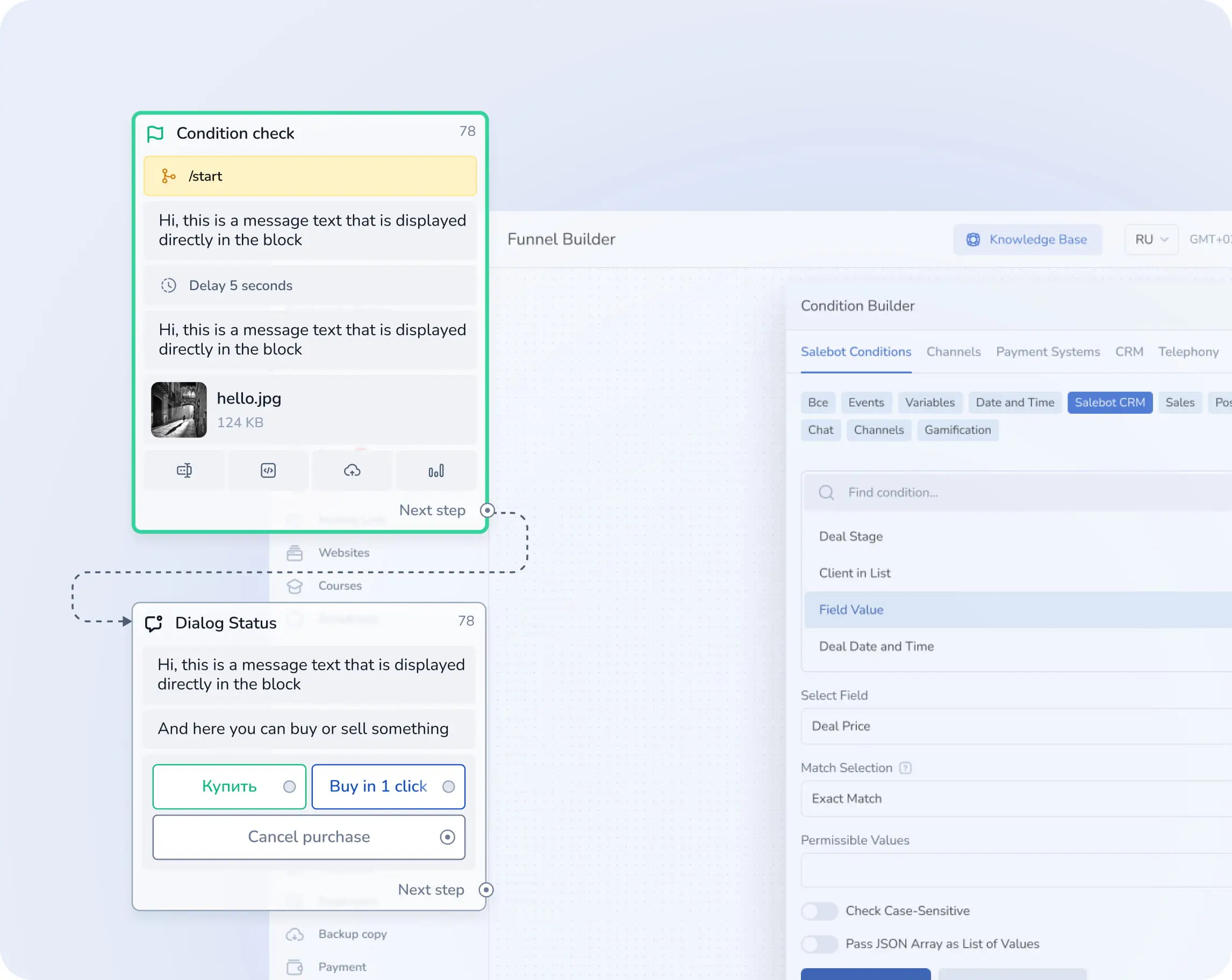 Instant chat replies