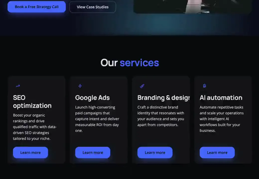 Build trust from the very first click.